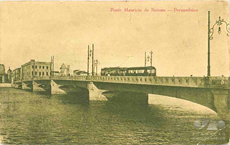 12 fotos da Ponte Maurício de Nassau Antigamente Revista Algomais a