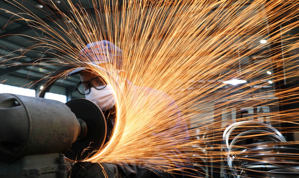 usina siderurgica mascara de protecao industria