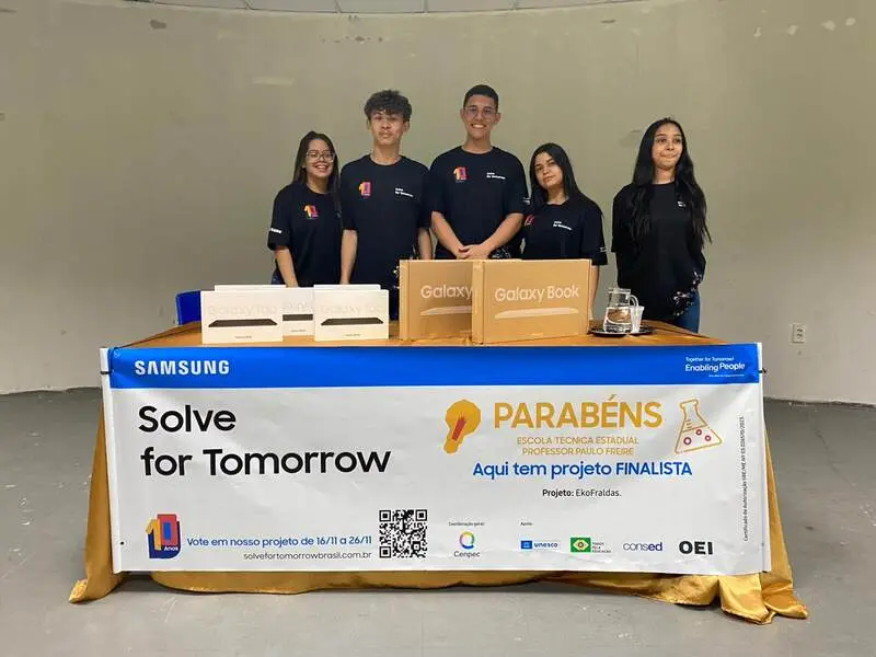 Ekofralda foi finalista do Premio Solve for Tomorow que incentiva a criacao de solucoes sustentavis por estudantes de escolas publicas Foto Arquivo Gustavo Bezerra .jpg