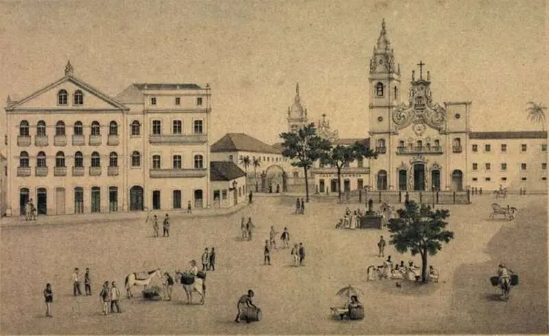 Patio do Carmo Recife seculo XIX .jpg
