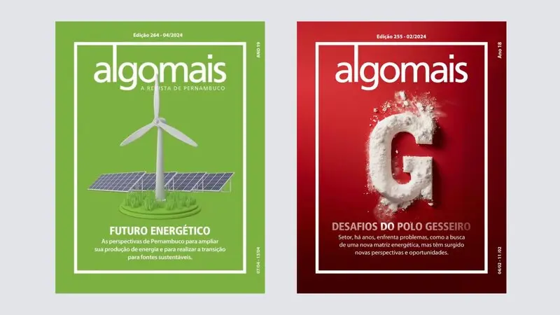 Duas reportagens da Revista Algomais estão na final do Prêmio Fiepe de Jornalismo 2024 4 capas .jpg