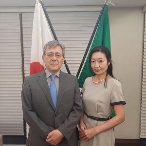 Consul Geral Ohno e Consulesa Sra. Chie Ohno