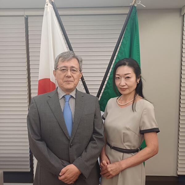 Consul Geral Ohno e Consulesa Sra. Chie Ohno
