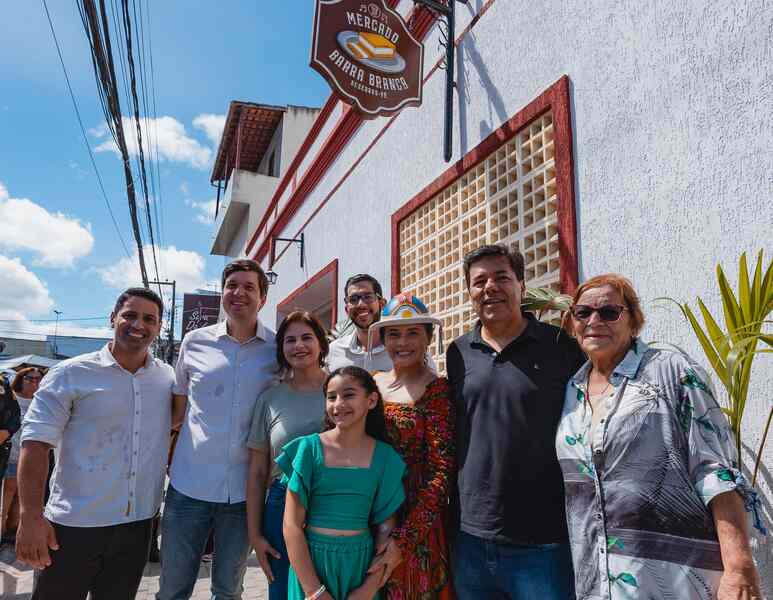 Inauguracao do Mercado Barra Branca JOELMA SILVA GECOM PMB