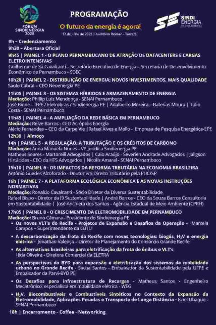 programacao sindienergia