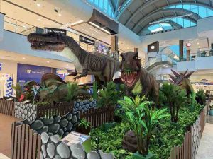 Exposicao Mundo Jurassico no Shopping Tacaruna foto 2