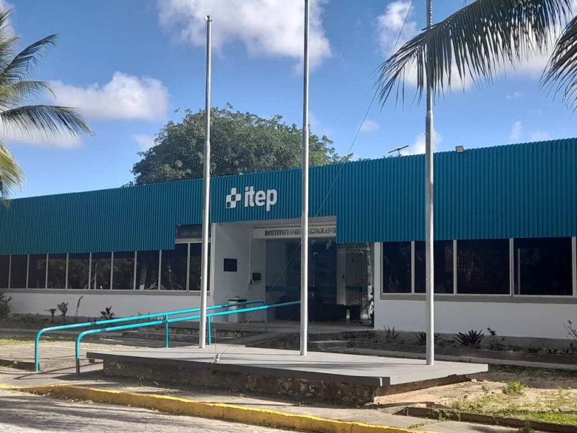 Fachada do Itep.