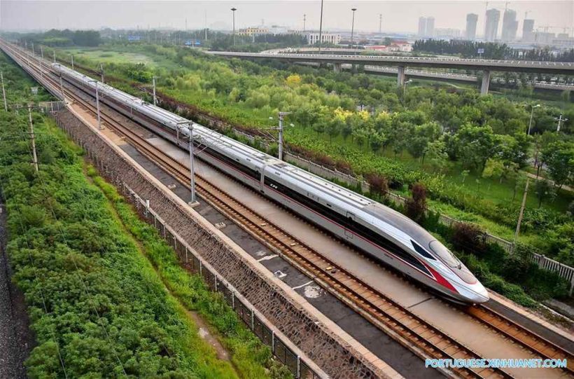 trem bala chines agencia Xinhua
