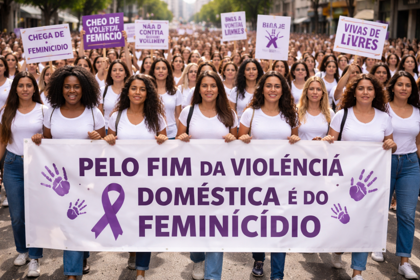 Mulheres unidas contra a violencia