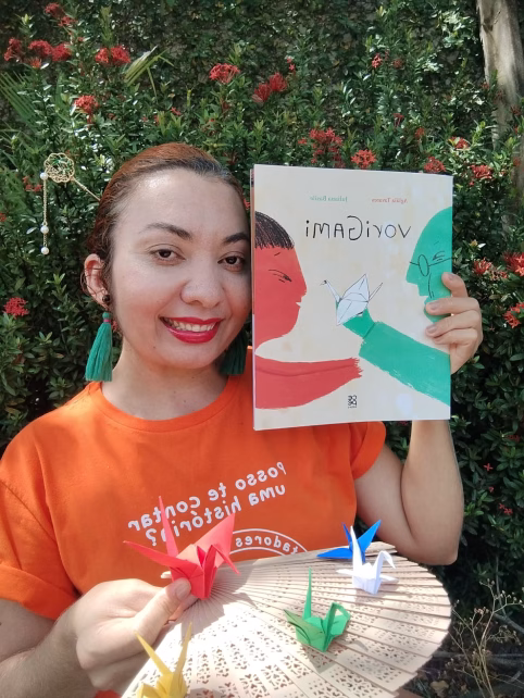 Tatiane Feitosa Oficina de origami
