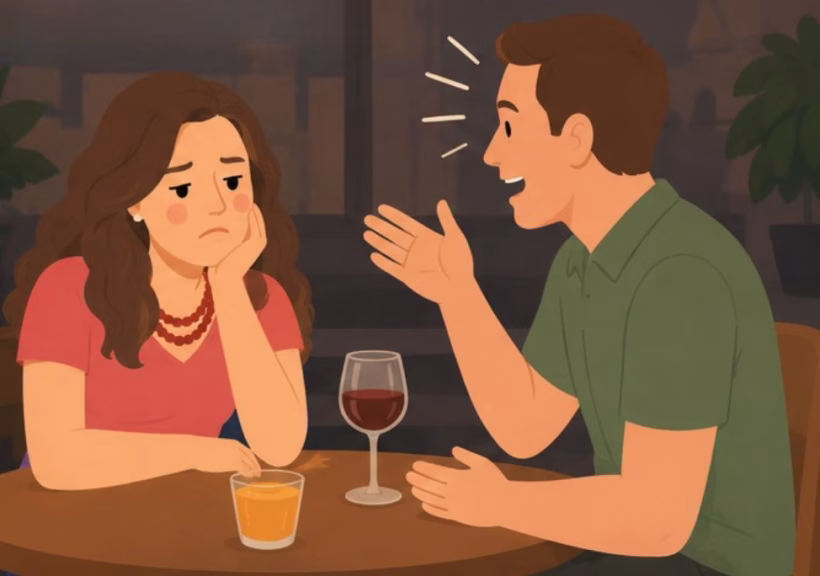 encontro triste mulher