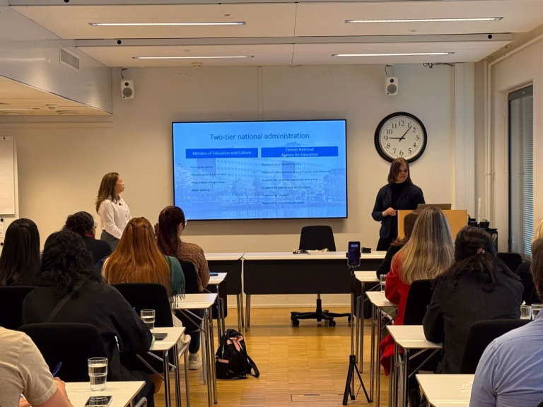 Beatriz Braga 3 Sala de aula 3 Finlandia