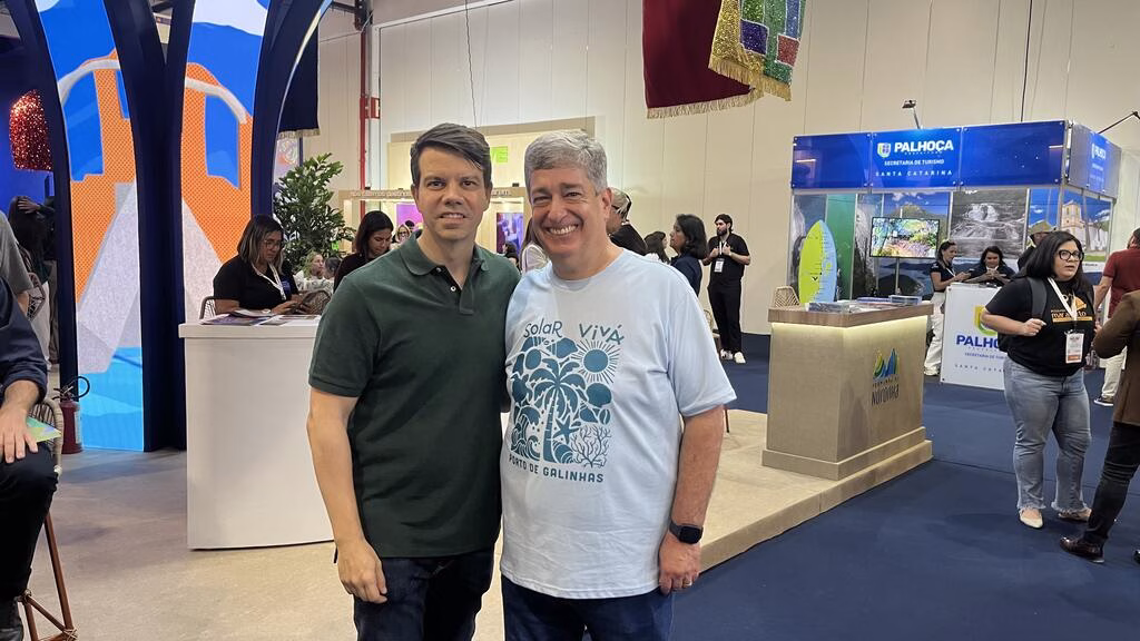 Eduardo Tiburtius Presidente do Porto de Galinhas CVB e Otaviano Maroja presidente da AHPG foto Ana Accioly