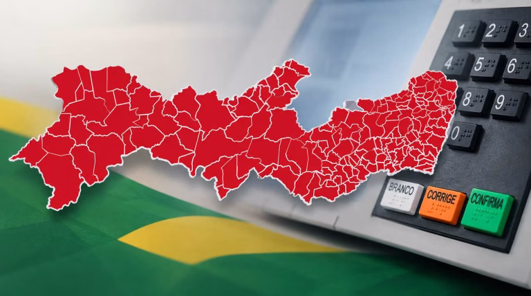 Mapa Eleitoral e Urna Eletronica Brasileiros