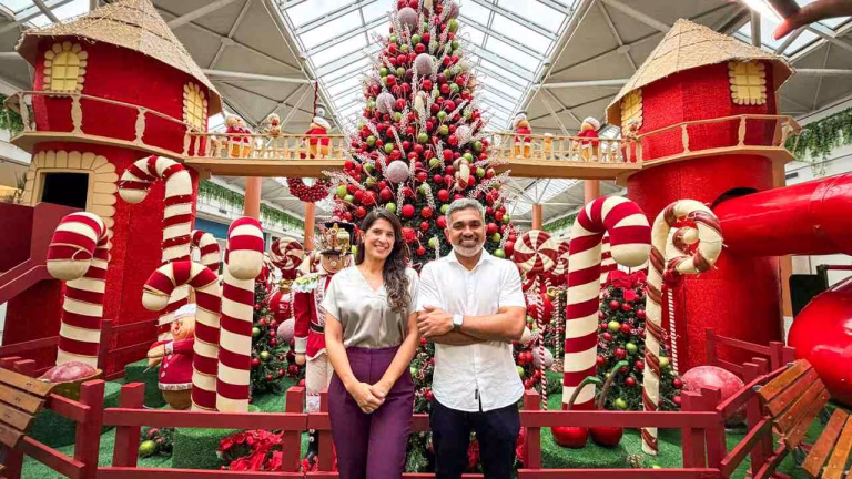 Maurício Romão 2 Dora Linhares, gerente de Marketing, e Phyllype Pires, superintendente do shopping
